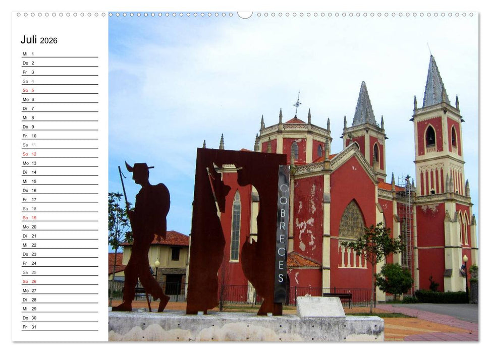 Camino del norte - Küstenweg (CALVENDO Premium Wandkalender 2026)