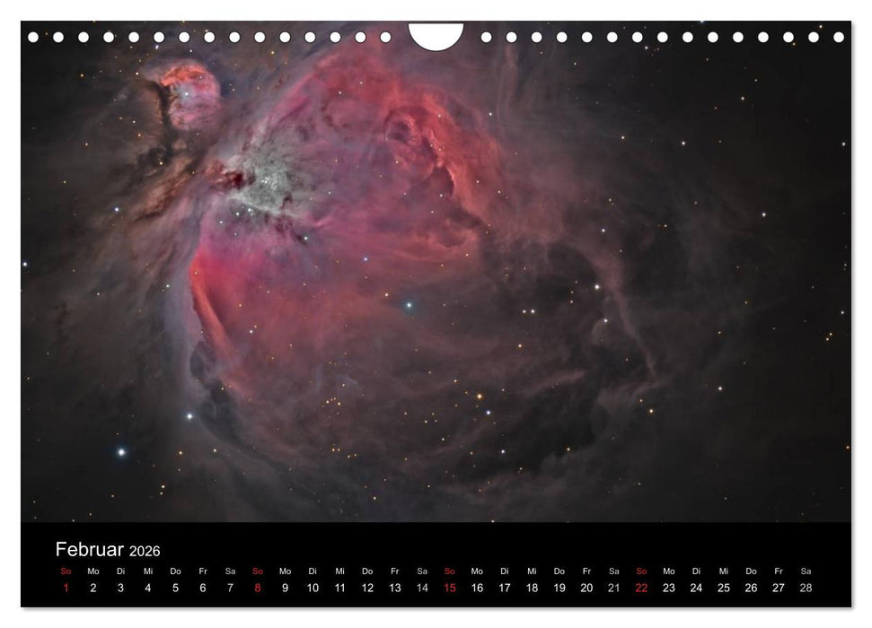 Astro-Fotografie (CALVENDO Wandkalender 2026)