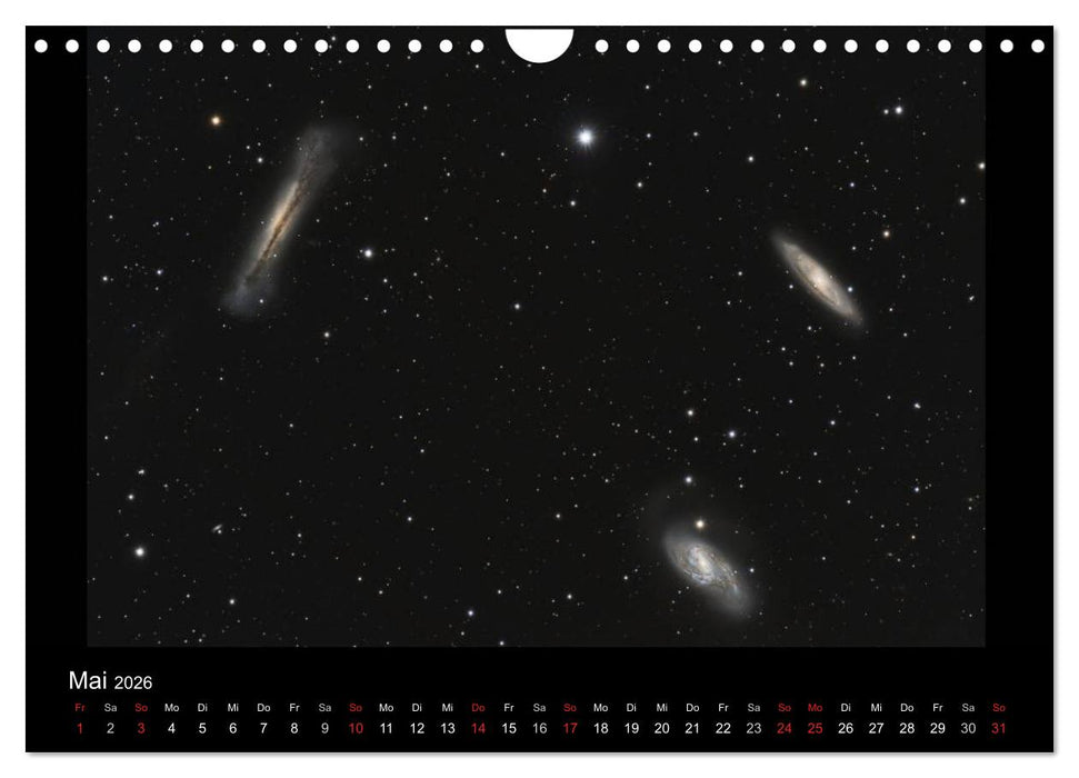 Astro-Fotografie (CALVENDO Wandkalender 2026)
