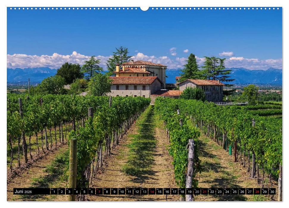 Friaul-Julisch Venetien - Italiens schöner Nordosten (CALVENDO Wandkalender 2026)