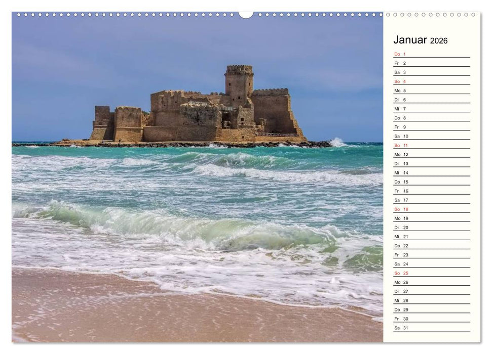 Kalabrien (CALVENDO Wandkalender 2026)