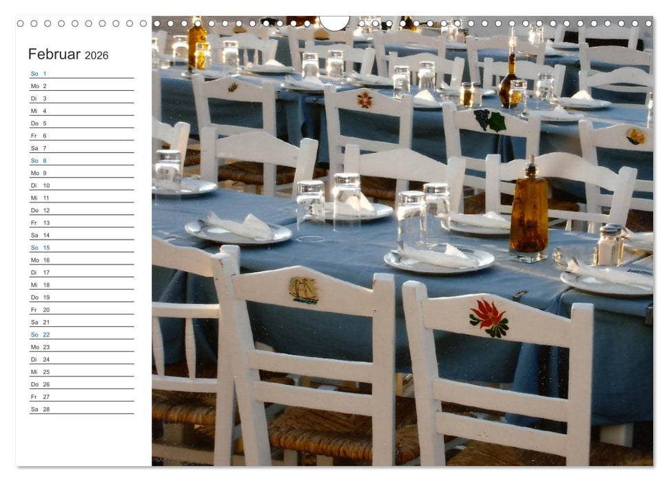 Mein Griechenland - Lieblingsplätze (CALVENDO Wandkalender 2026)