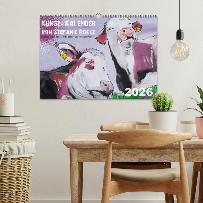 Kunst-Kalender von Stefanie Rogge (CALVENDO Wandkalender 2026)