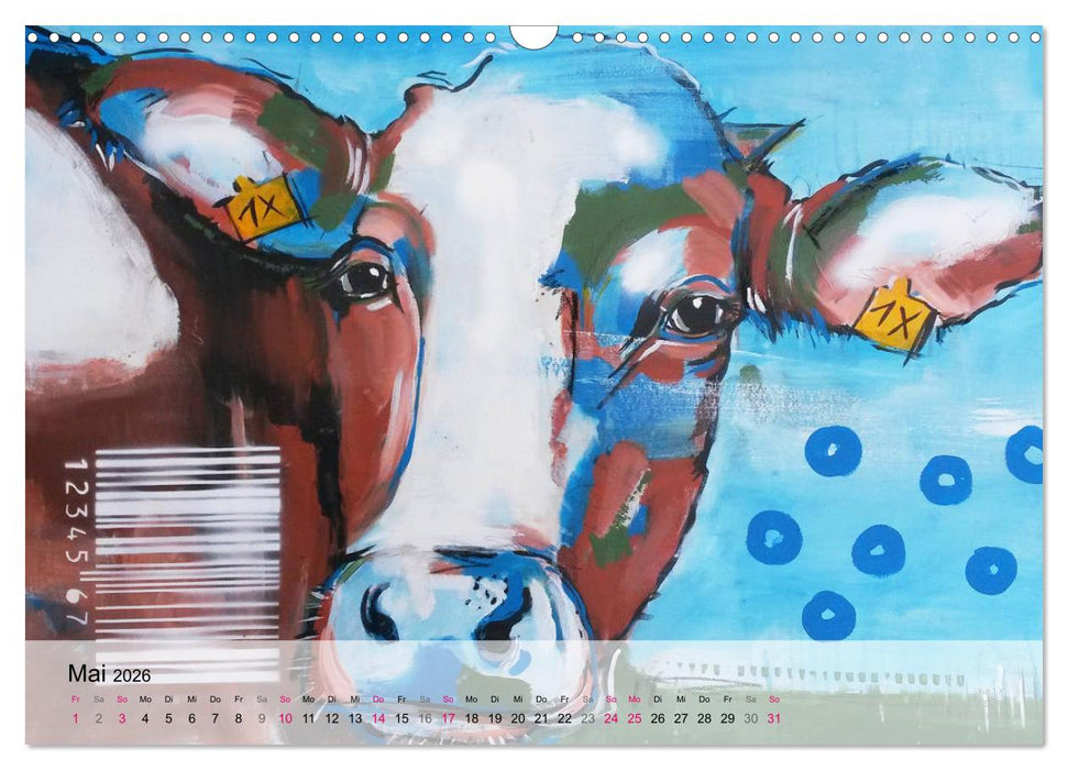 Kunst-Kalender von Stefanie Rogge (CALVENDO Wandkalender 2026)