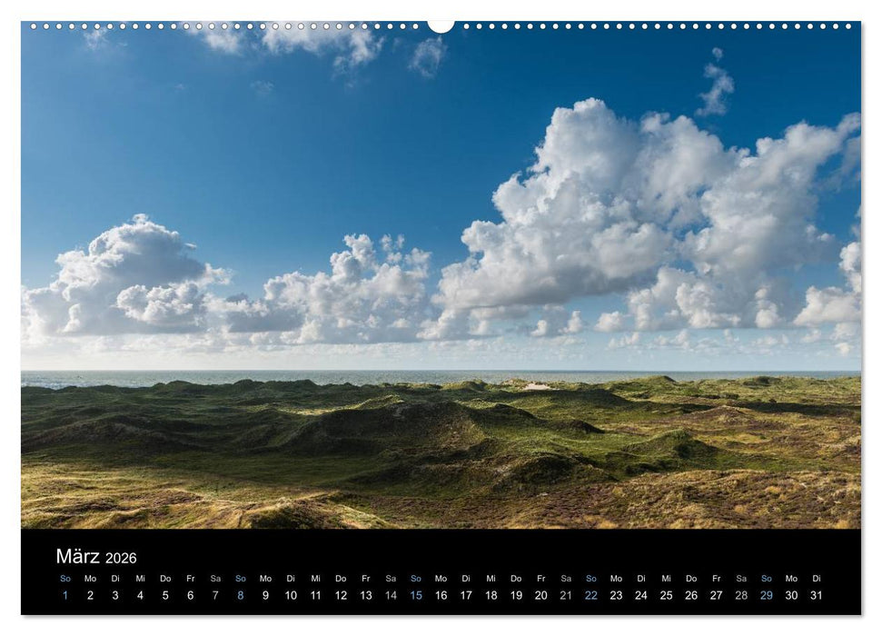 Wolken über Dänemark (CALVENDO Wandkalender 2026)