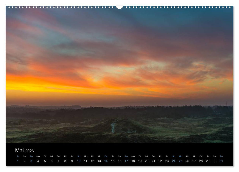 Wolken über Dänemark (CALVENDO Wandkalender 2026)
