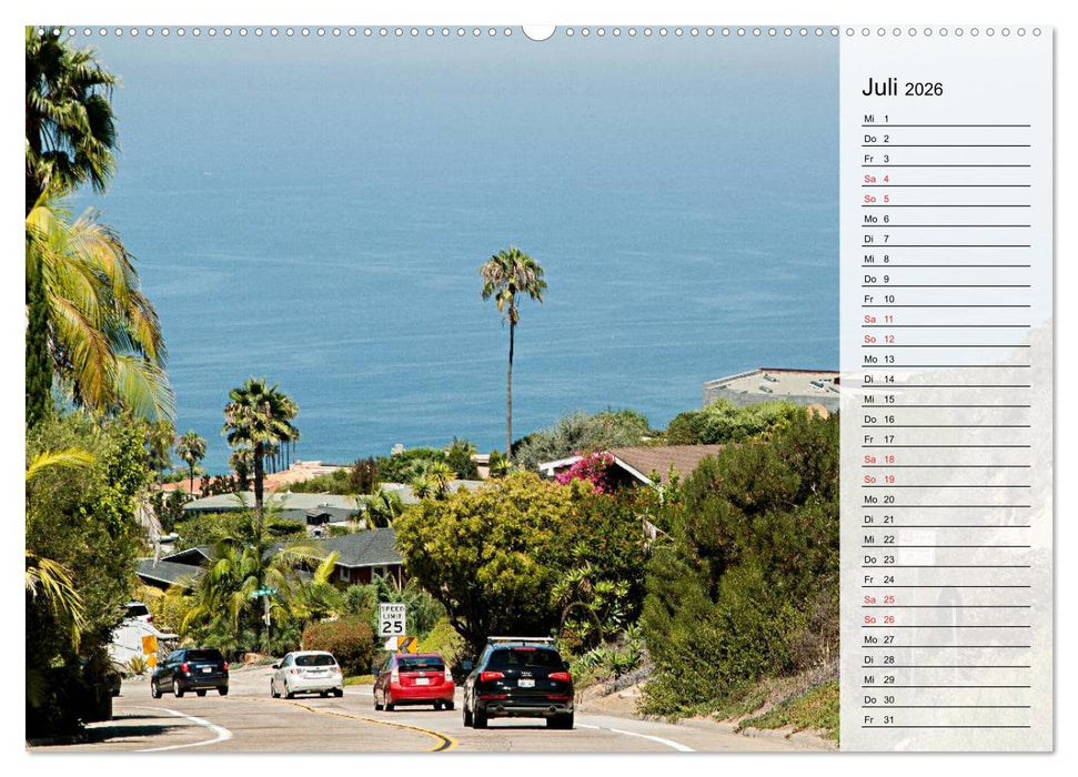 San Diego (CALVENDO Premium Wandkalender 2026)