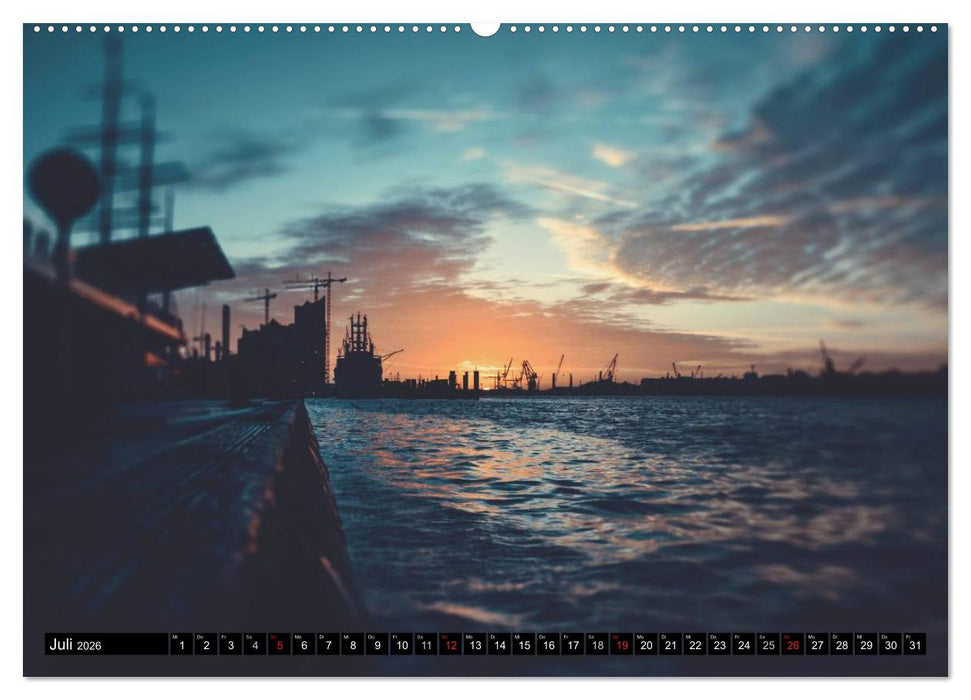 Hamburg - die schönste Stadt der Welt (CALVENDO Premium Wandkalender 2026)