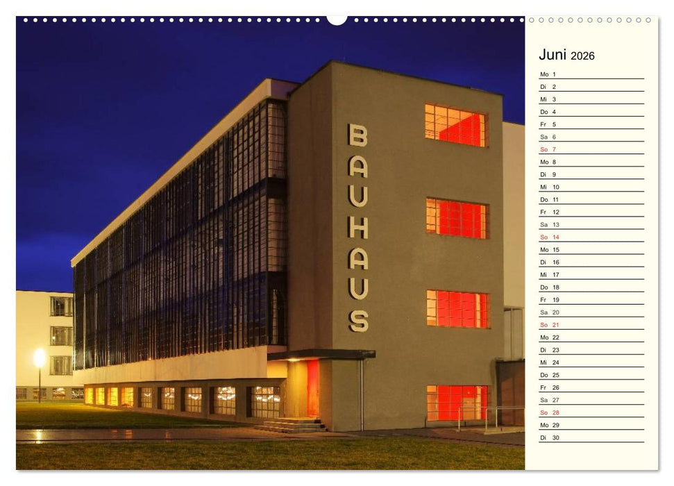 Dessau (CALVENDO Premium Wandkalender 2026)