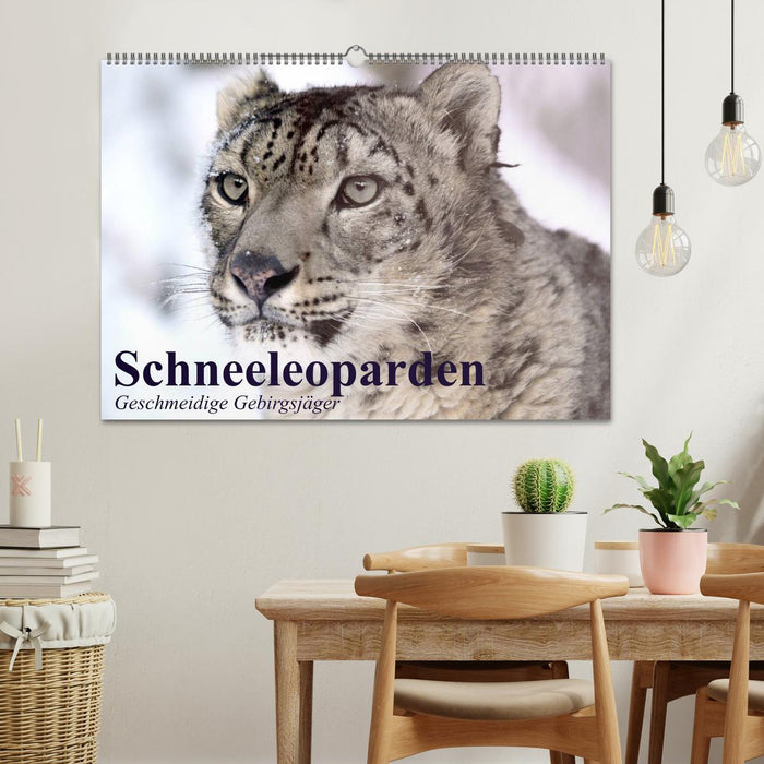 Schneeleoparden. Geschmeidige Gebirgsjäger (CALVENDO Wandkalender 2026)
