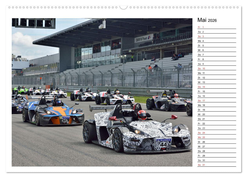 Faszination Motorsport am Nürburgring (CALVENDO Premium Wandkalender 2026)