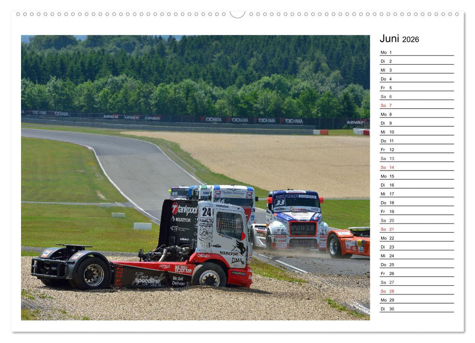 Faszination Motorsport am Nürburgring (CALVENDO Premium Wandkalender 2026)