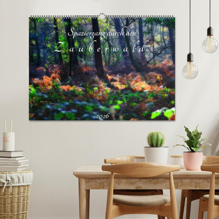 Spaziergang durch den Zauberwald (CALVENDO Wandkalender 2026)