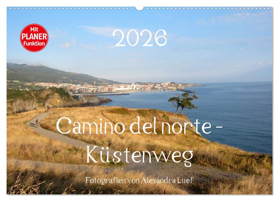 Camino del norte - Küstenweg (CALVENDO Wandkalender 2026)
