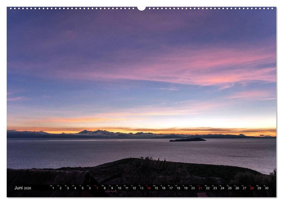 Peru - Bolivien. Eine südamerikanische Zwei-Länder-Reise (CALVENDO Wandkalender 2026)