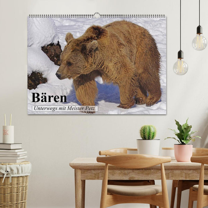Bären. Unterwegs mit Meister Petz (CALVENDO Wandkalender 2026)