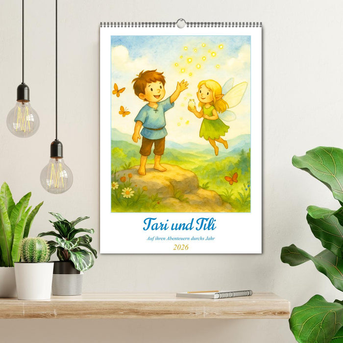 Tari und Tili (CALVENDO Wandkalender 2026)
