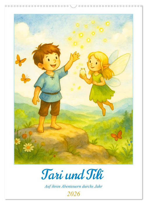 Tari und Tili (CALVENDO Wandkalender 2026)
