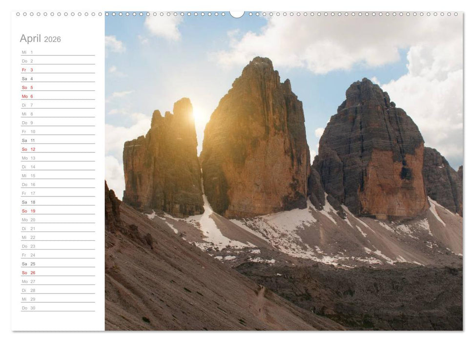 Wundervolle Plätze in Südtirol (CALVENDO Wandkalender 2026)