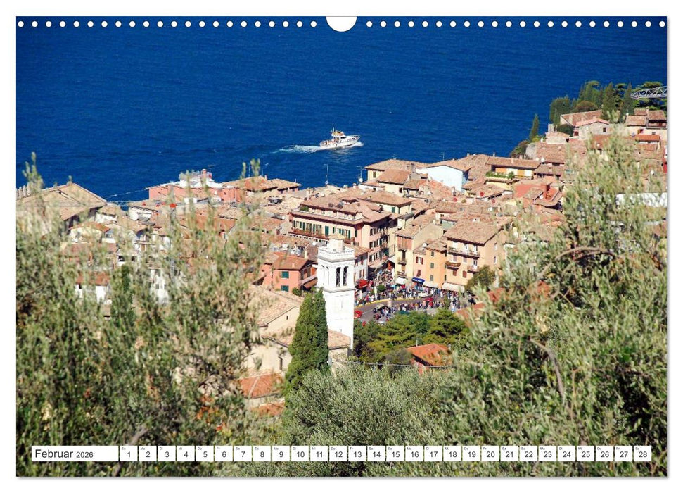 Traumkulisse Gardasee (CALVENDO Wandkalender 2026)