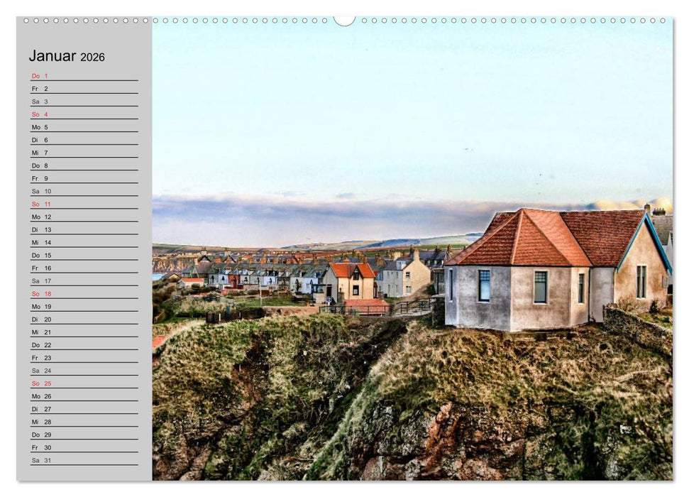 Schottland. Herbe Naturschönheit (CALVENDO Premium Wandkalender 2026)