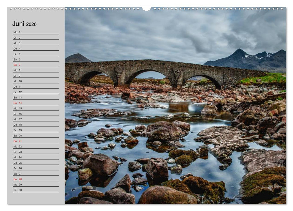 Schottland. Herbe Naturschönheit (CALVENDO Premium Wandkalender 2026)