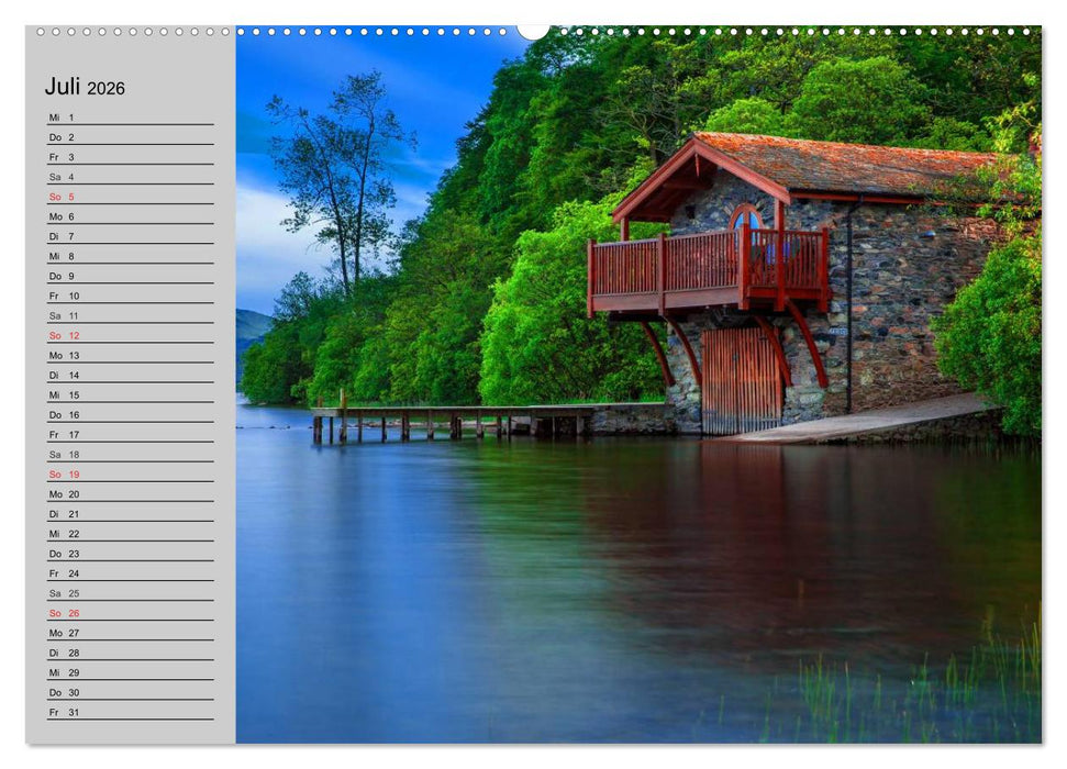 Schottland. Herbe Naturschönheit (CALVENDO Premium Wandkalender 2026)