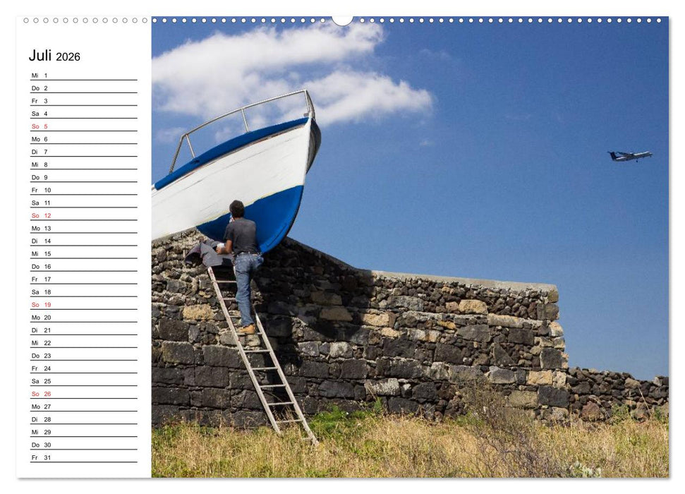 Azoren - São Miguel (CALVENDO Premium Wandkalender 2026)