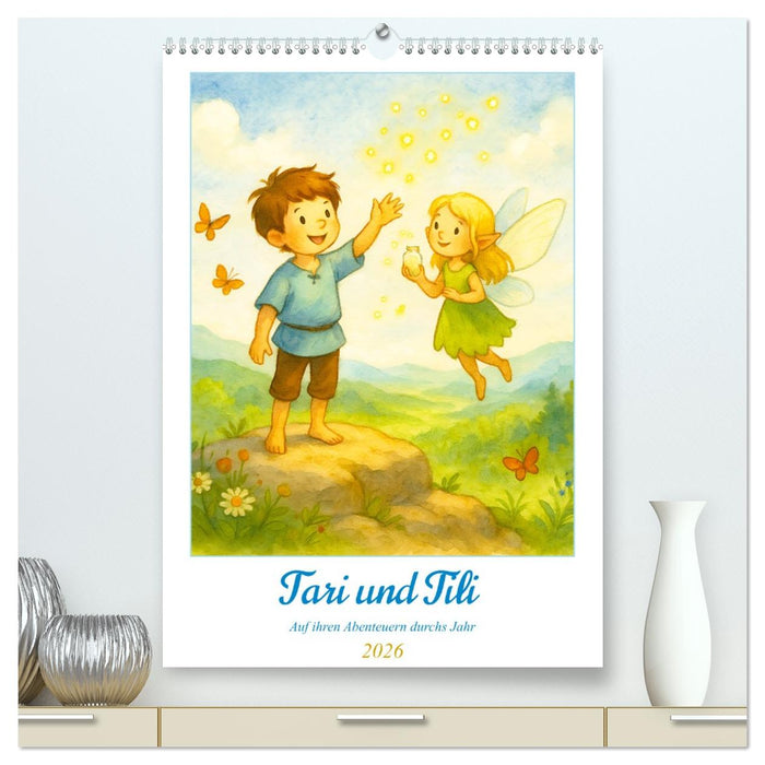 Tari und Tili (CALVENDO Premium Wandkalender 2026)