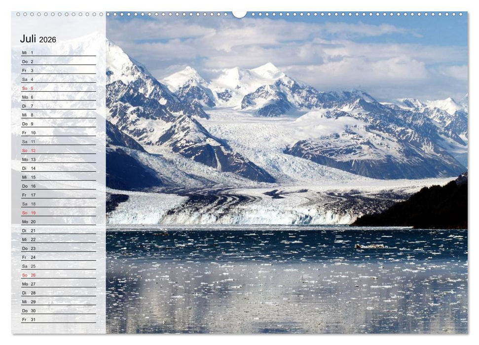 Alaska - Weites Land (CALVENDO Premium Wandkalender 2026)