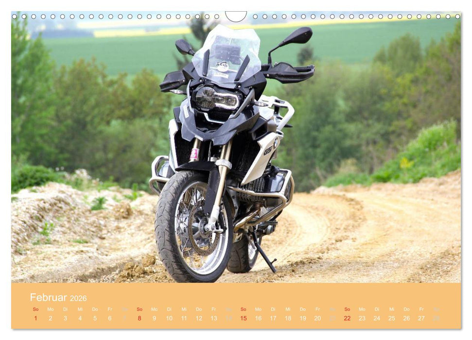 Freude an - Spaß mit der BMW GS (CALVENDO Wandkalender 2026)