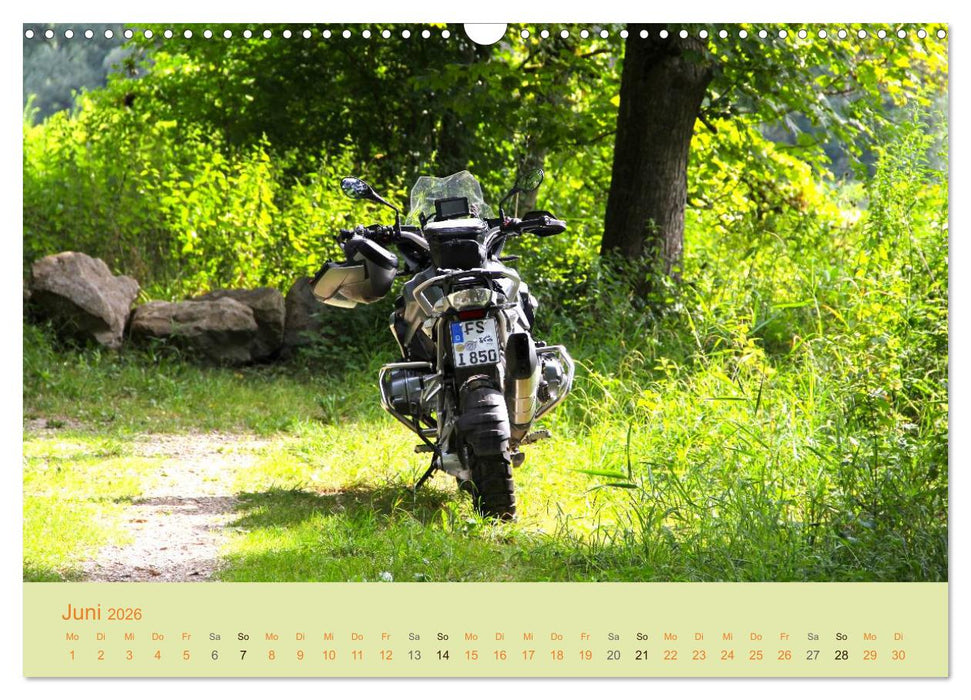 Freude an - Spaß mit der BMW GS (CALVENDO Wandkalender 2026)