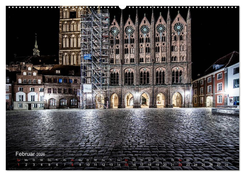 Im Osten viel Schönes - Stralsund (CALVENDO Wandkalender 2026)