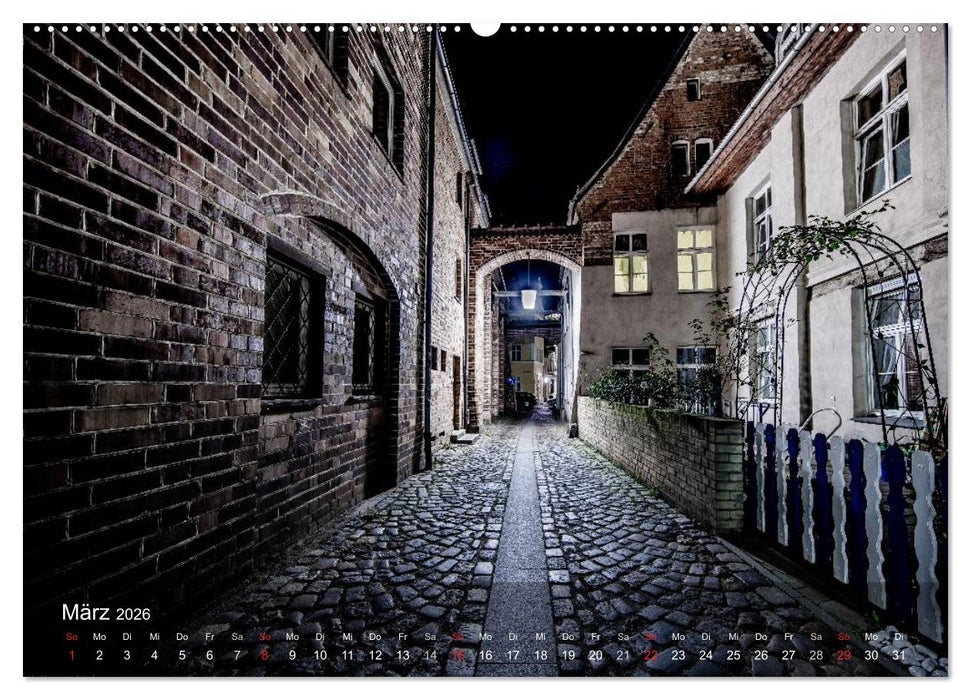 Im Osten viel Schönes - Stralsund (CALVENDO Wandkalender 2026)