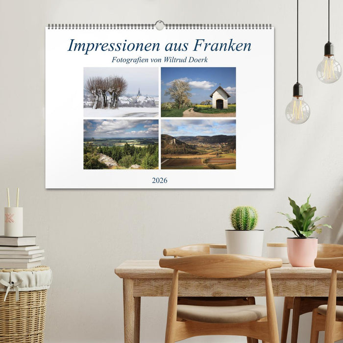 Impressionen aus Franken (CALVENDO Wandkalender 2026)