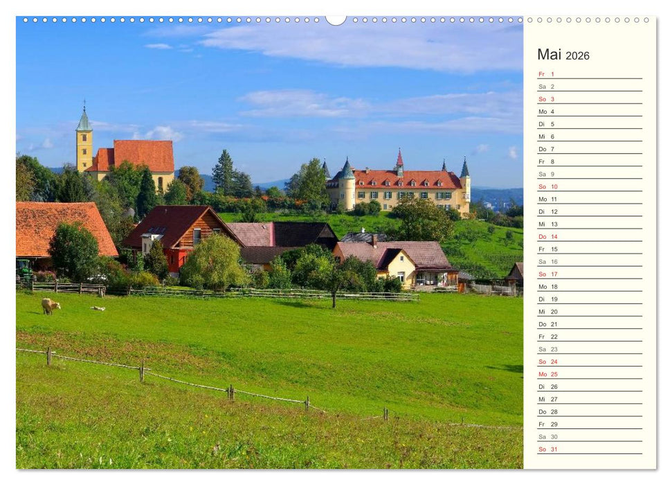 Graz - Metropole der Steiermark (CALVENDO Premium Wandkalender 2026)
