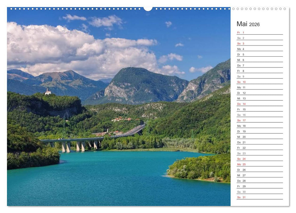 Friaul-Julisch Venetien - zwischen Alpen und Adria (CALVENDO Premium Wandkalender 2026)