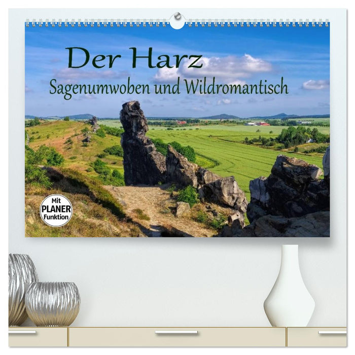 Der Harz - Sagenumwoben und Wildromantisch (CALVENDO Premium Wandkalender 2026)