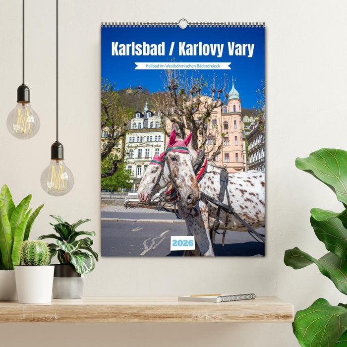 Karlsbad / Karlovy Vary - Heilbad im Westböhmischen Bäderdreieck (CALVENDO Wandkalender 2026)