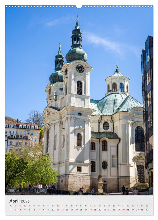 Karlsbad / Karlovy Vary - Heilbad im Westböhmischen Bäderdreieck (CALVENDO Wandkalender 2026)