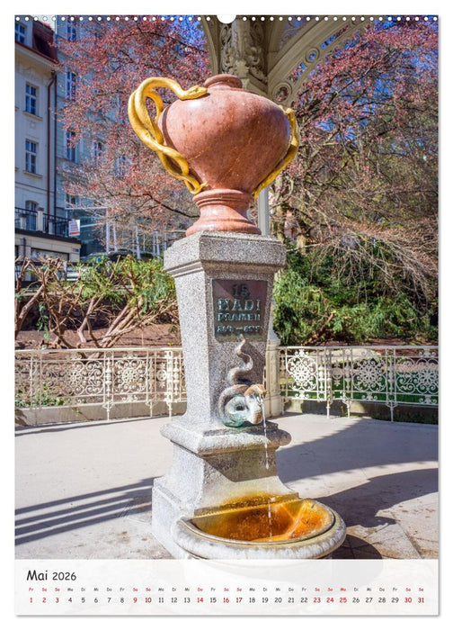 Karlsbad / Karlovy Vary - Heilbad im Westböhmischen Bäderdreieck (CALVENDO Wandkalender 2026)