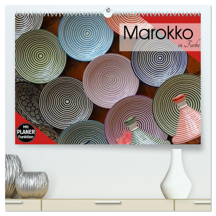 Marokko in Farbe (CALVENDO Premium Wandkalender 2026)