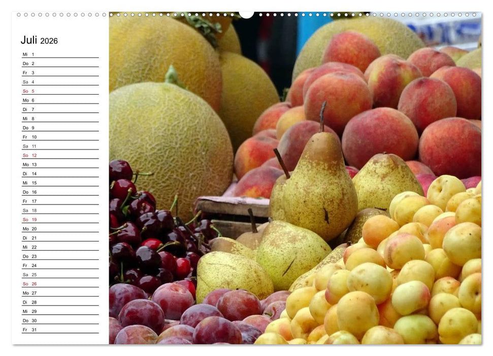 Marokko in Farbe (CALVENDO Premium Wandkalender 2026)