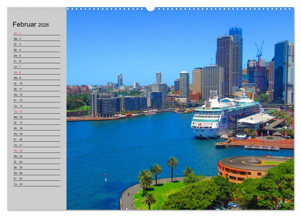 Australien. Impressionen (CALVENDO Premium Wandkalender 2026)