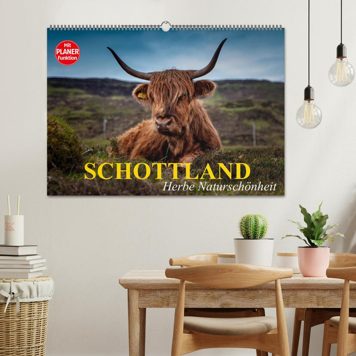 Schottland. Herbe Naturschönheit (CALVENDO Wandkalender 2026)