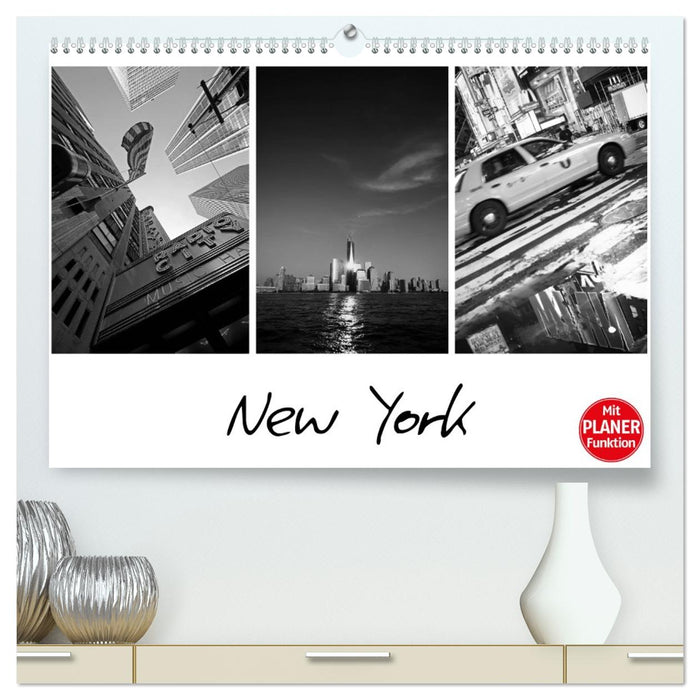 New York (CALVENDO Premium Wandkalender 2026)