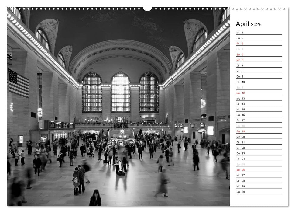 New York (CALVENDO Premium Wandkalender 2026)