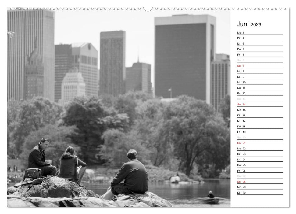 New York (CALVENDO Premium Wandkalender 2026)
