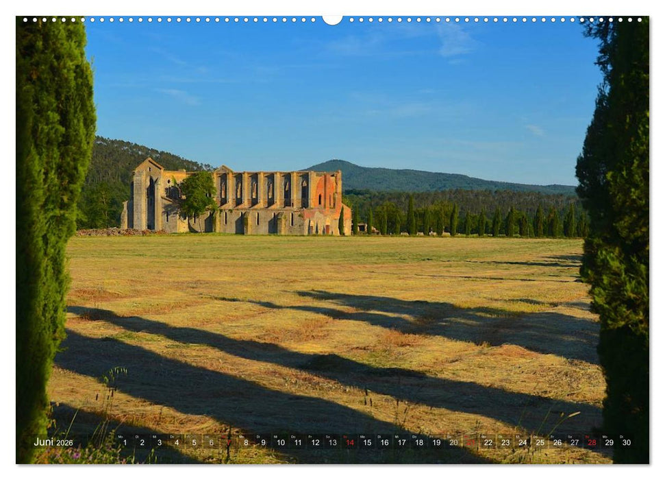 Toskana – Magie der Farben (CALVENDO Premium Wandkalender 2026)