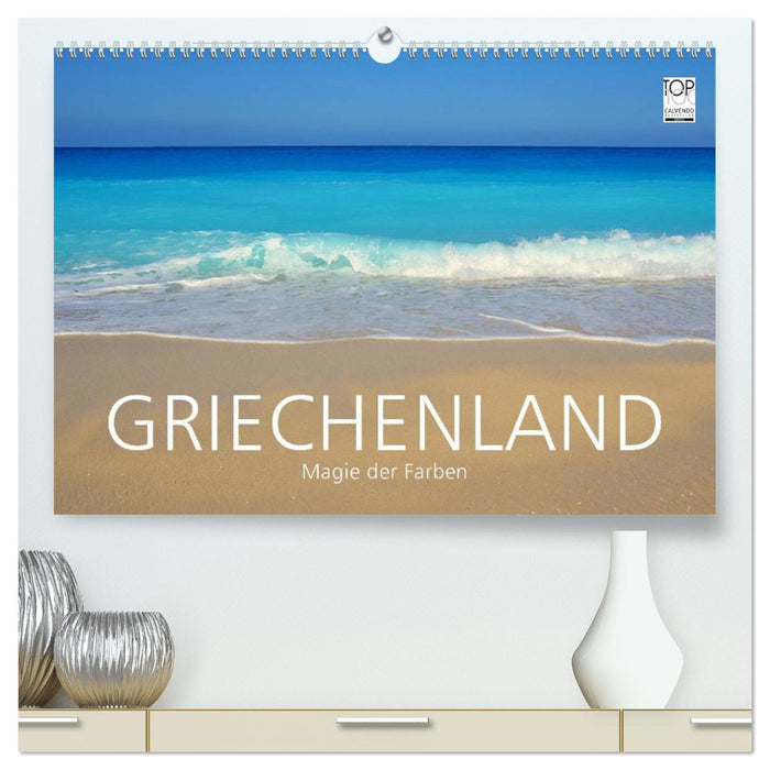 Griechenland – Magie der Farben (CALVENDO Premium Wandkalender 2026)